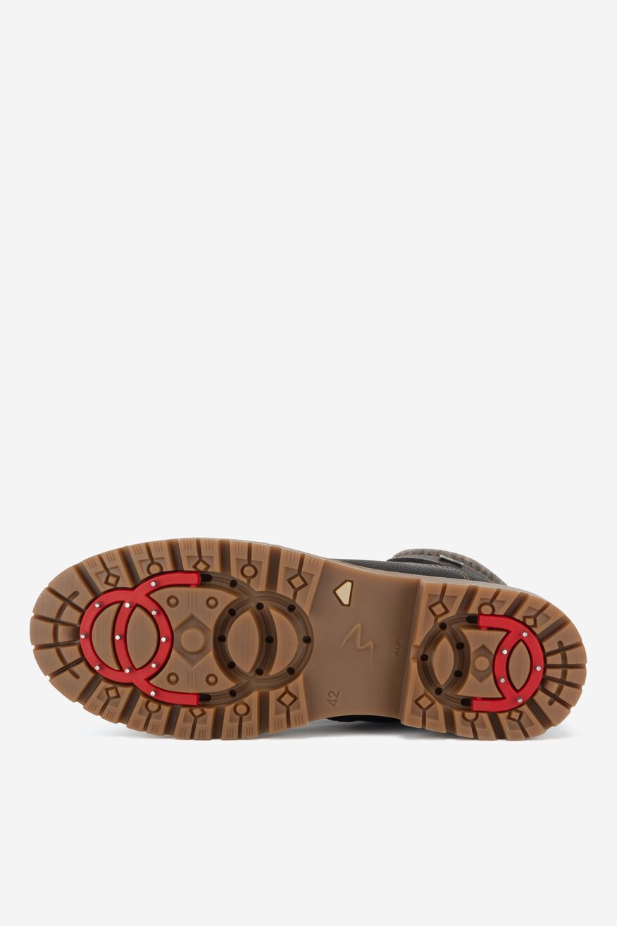 Trzewiki skórzane ocieplane