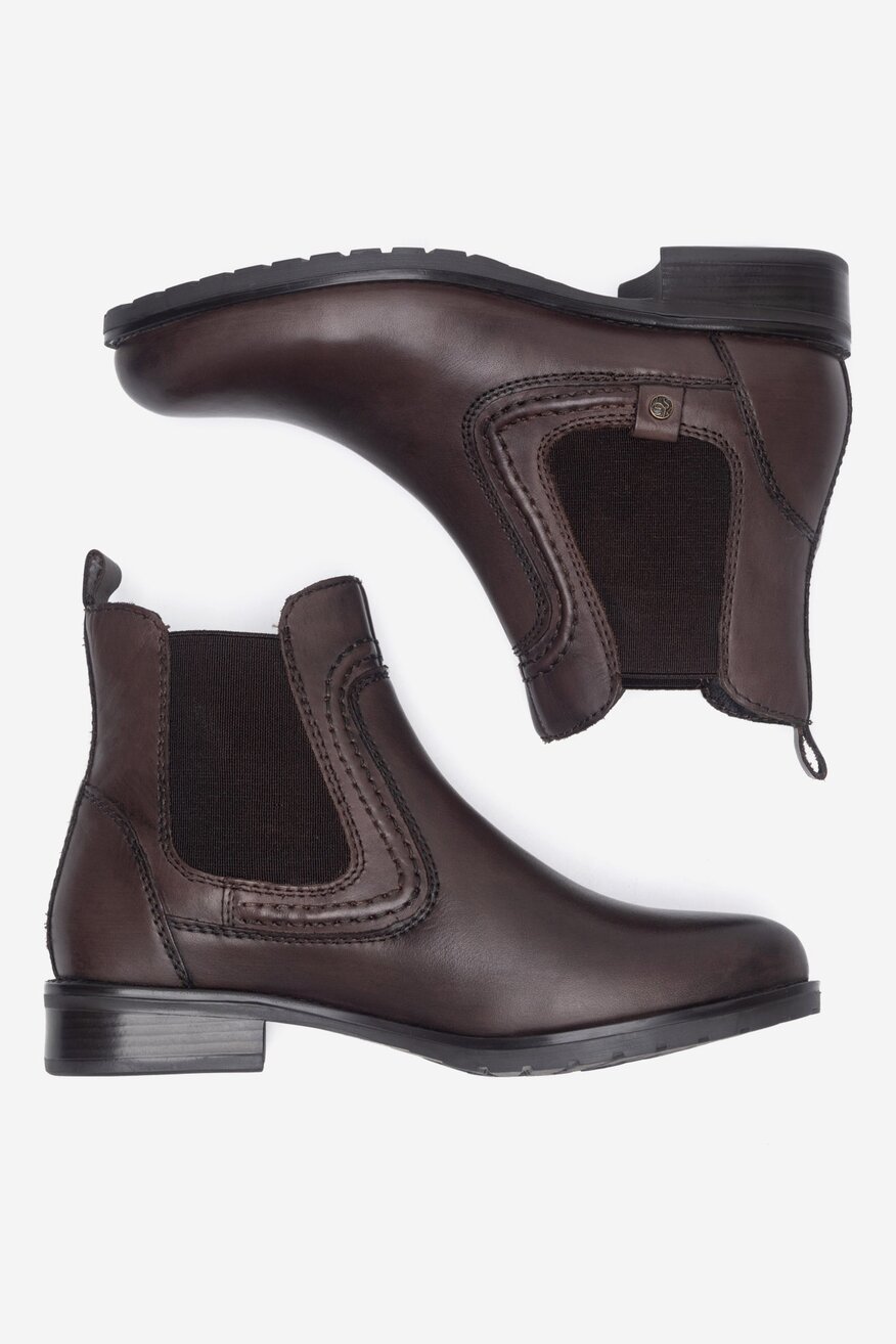 Sztyblety skórzane ocieplane