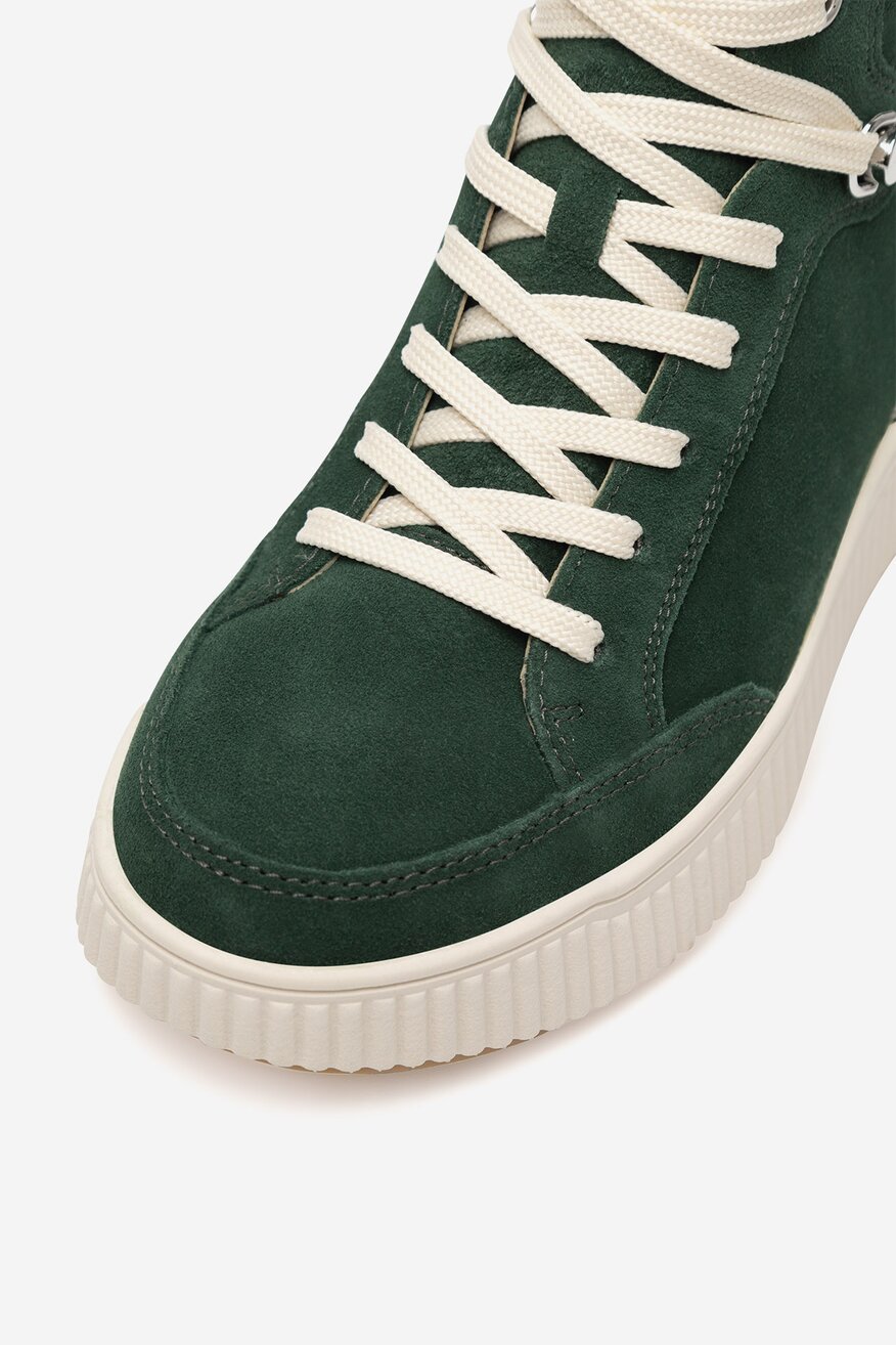 Trzewiki skórzane ocieplane