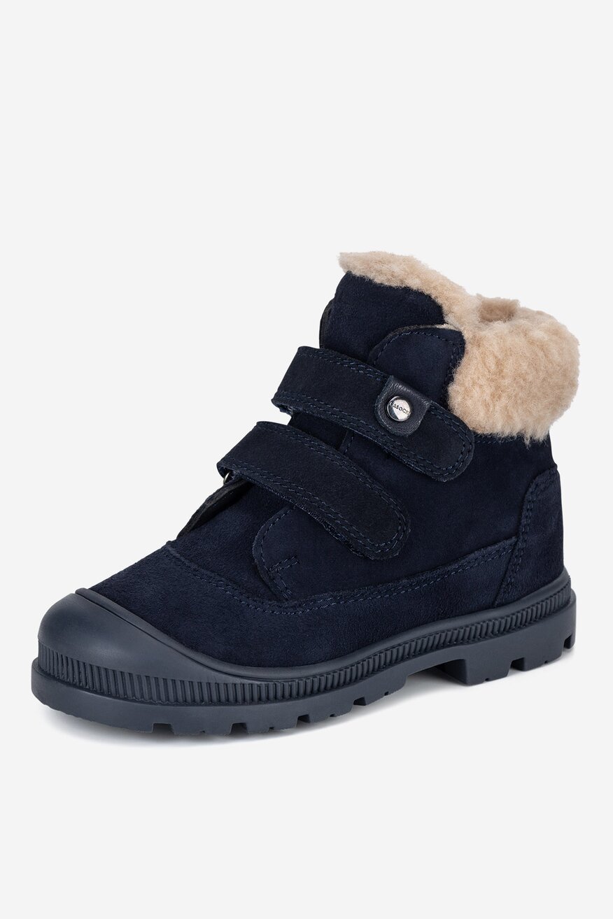 Trzewiki skórzane ocieplane