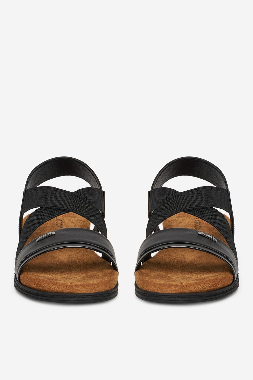 Skórzane sandały