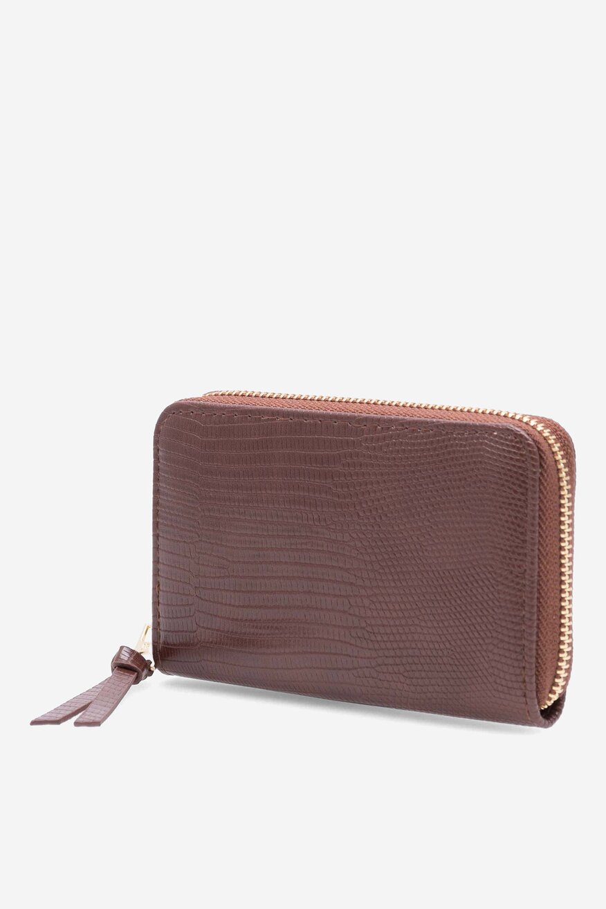 Duży portfel damski ze zwierzęcym motywem