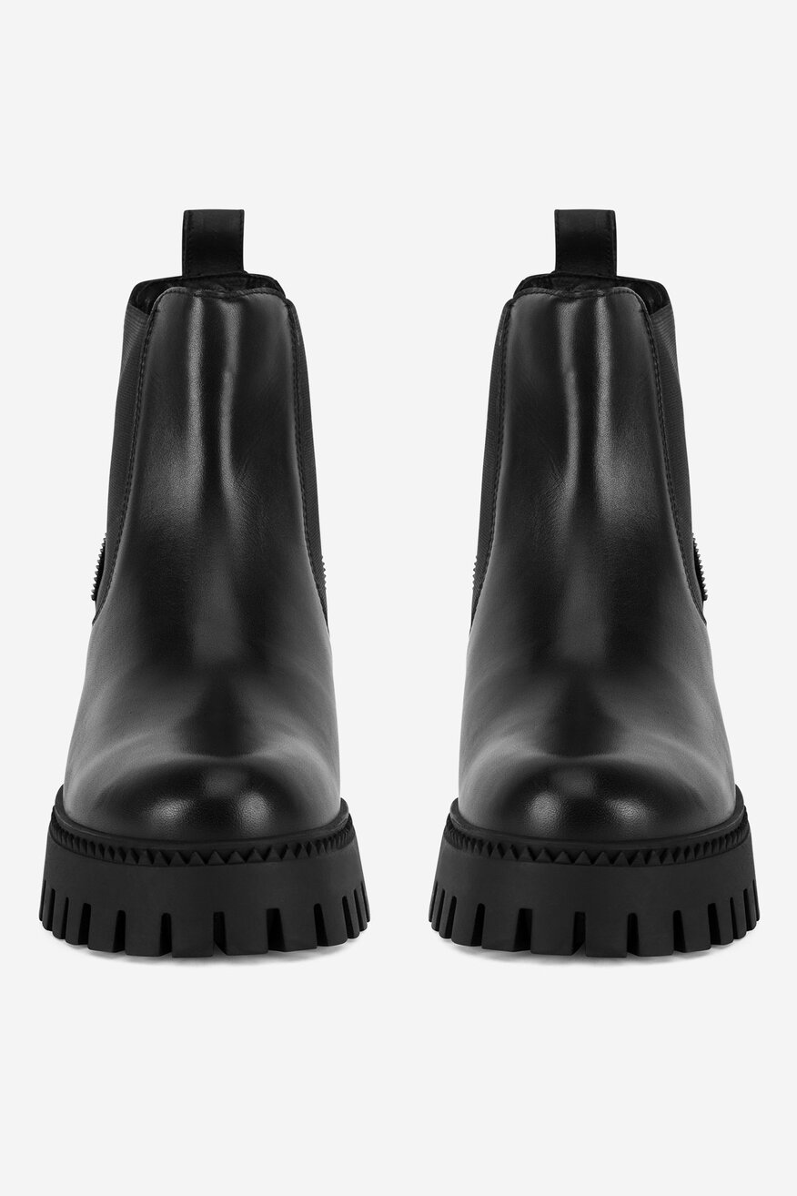 Sztyblety skórzane ocieplane