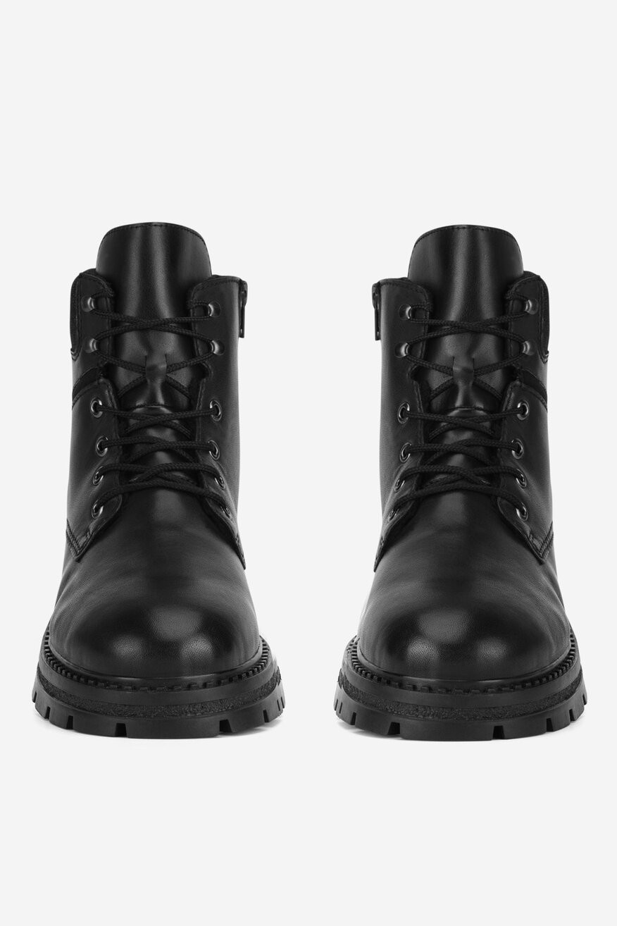 Trzewiki skórzane ocieplane