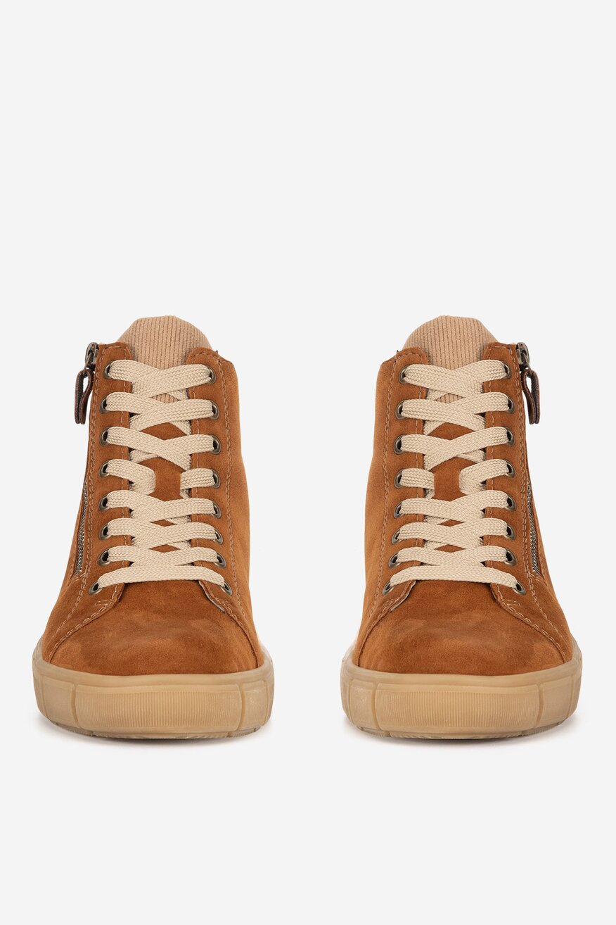 Trzewiki skórzane ocieplane