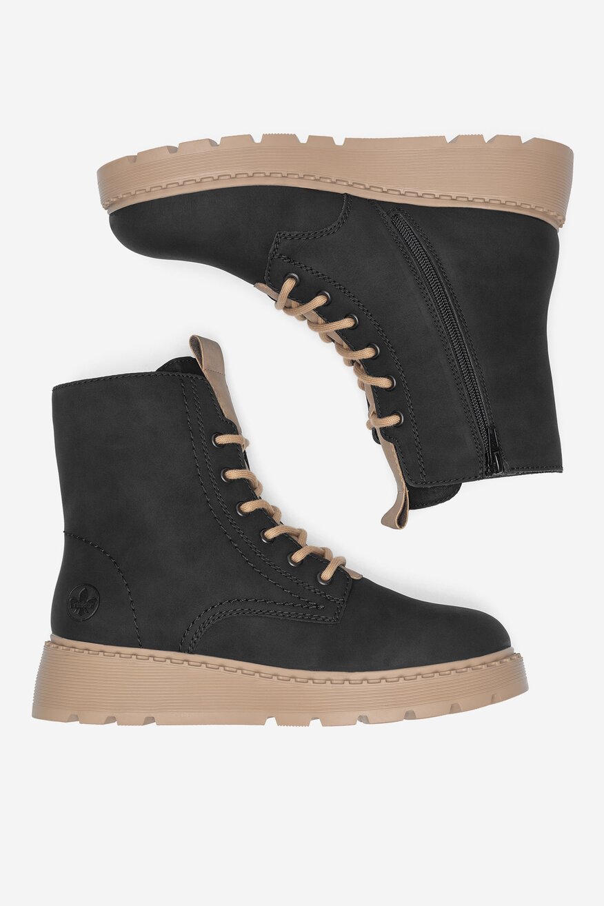 Trzewiki skórzane ocieplane