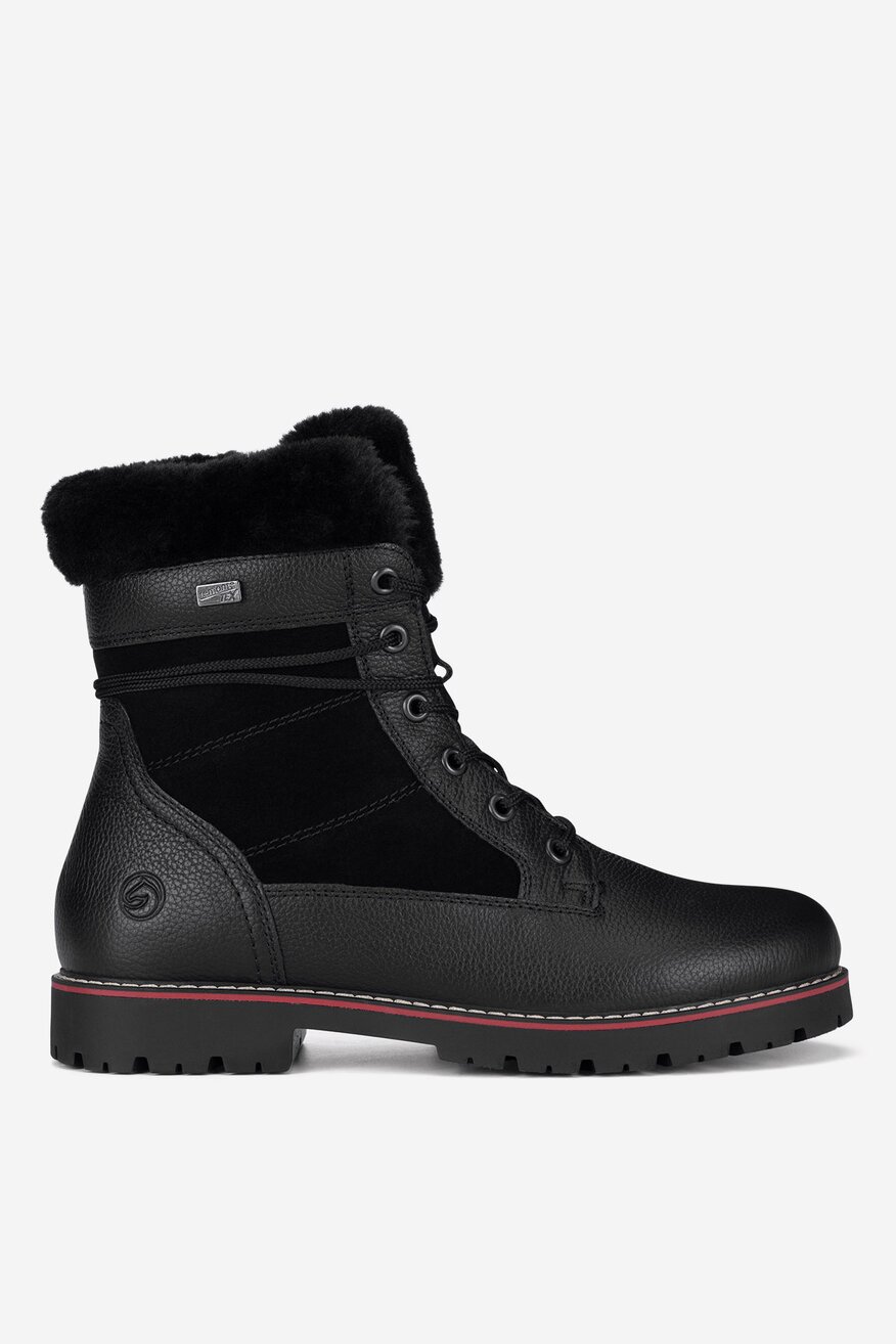 Trzewiki skórzane ocieplane