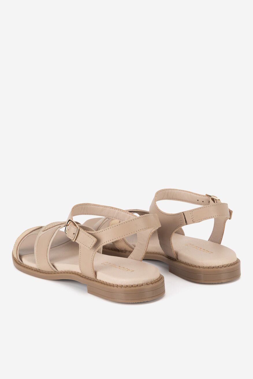 Sandały skórzane