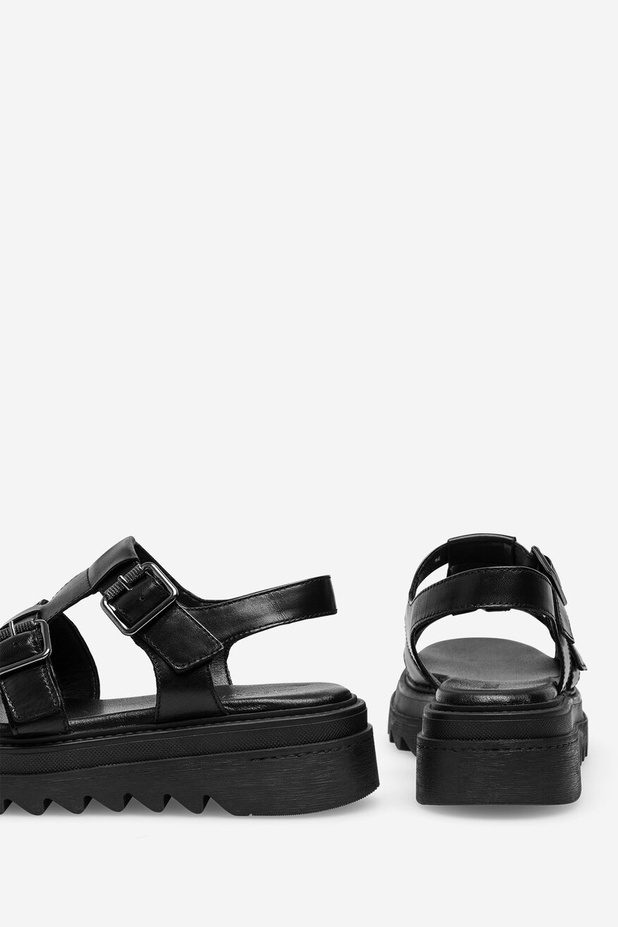Sandały skórzane