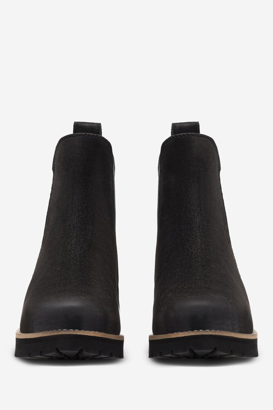 Sztyblety skórzane ocieplane