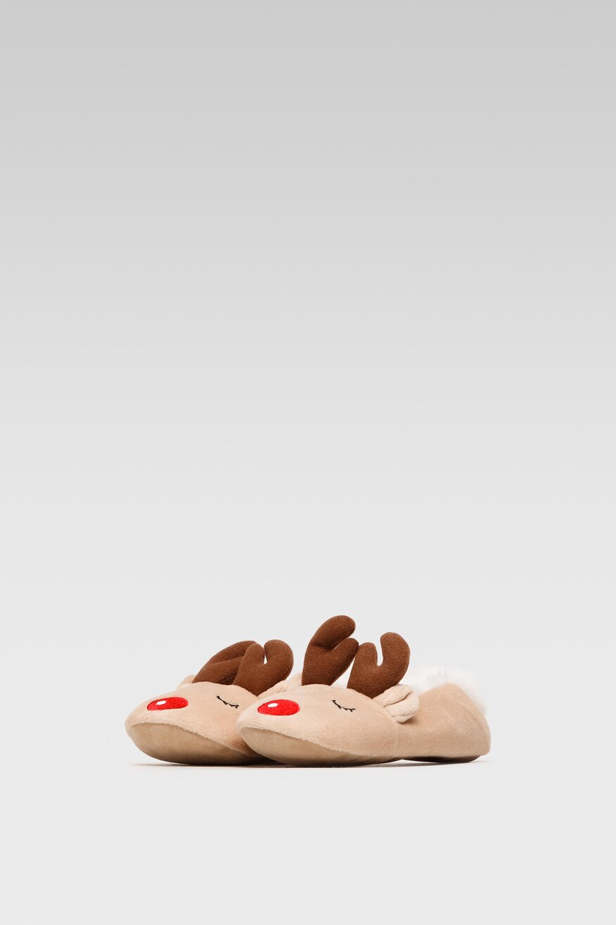 Kapcie świąteczne ocieplane