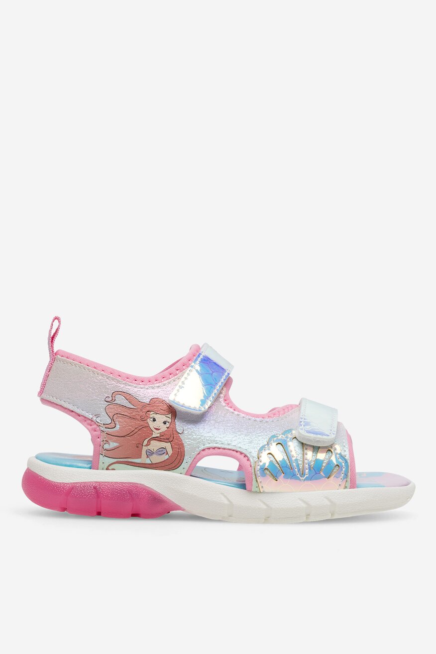 Sandały z migającymi diodami