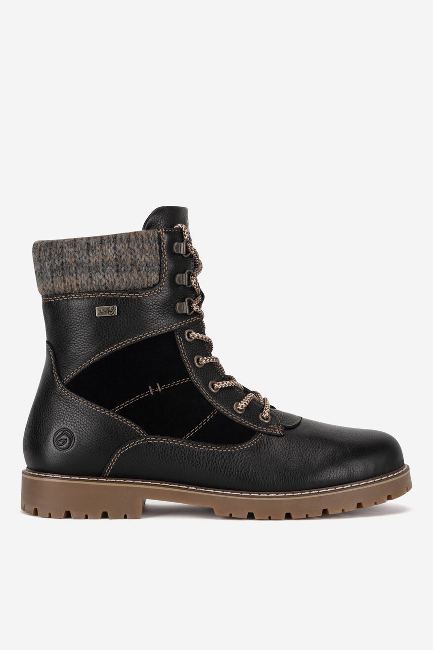 Trzewiki skórzane ocieplane