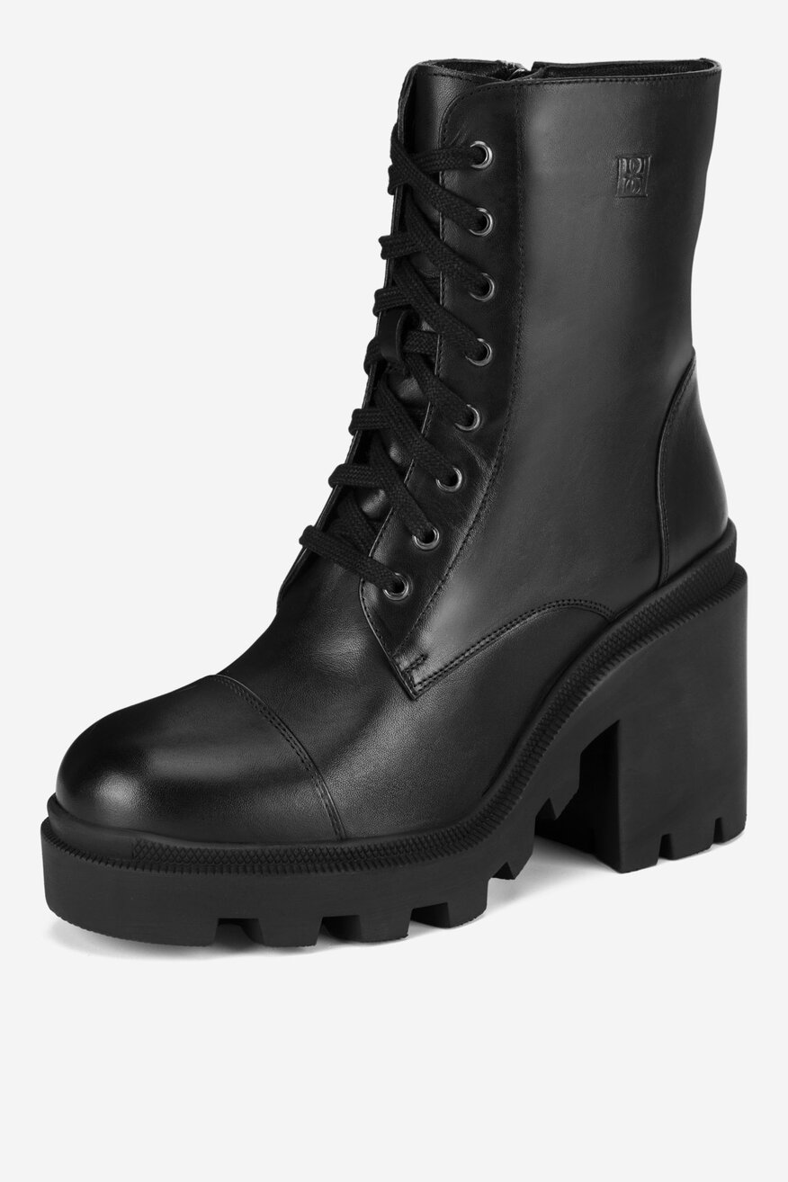 Trzewiki skórzane ocieplane