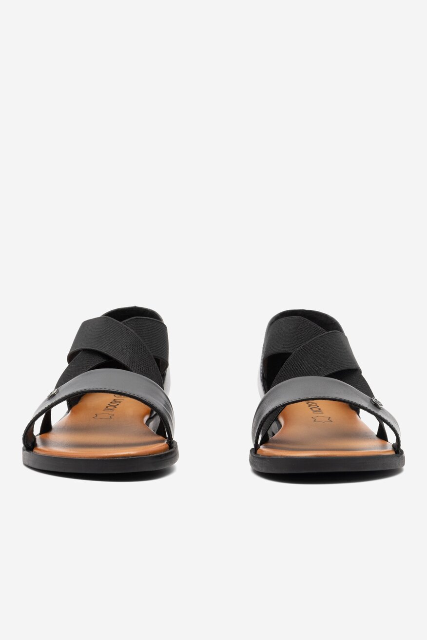 Sandały skórzane