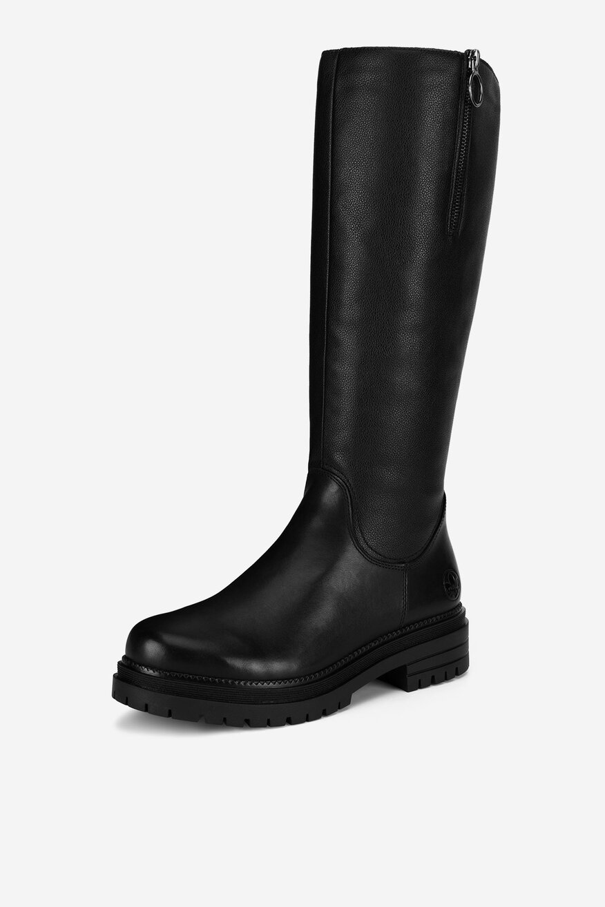 Kozaki skórzane ocieplane