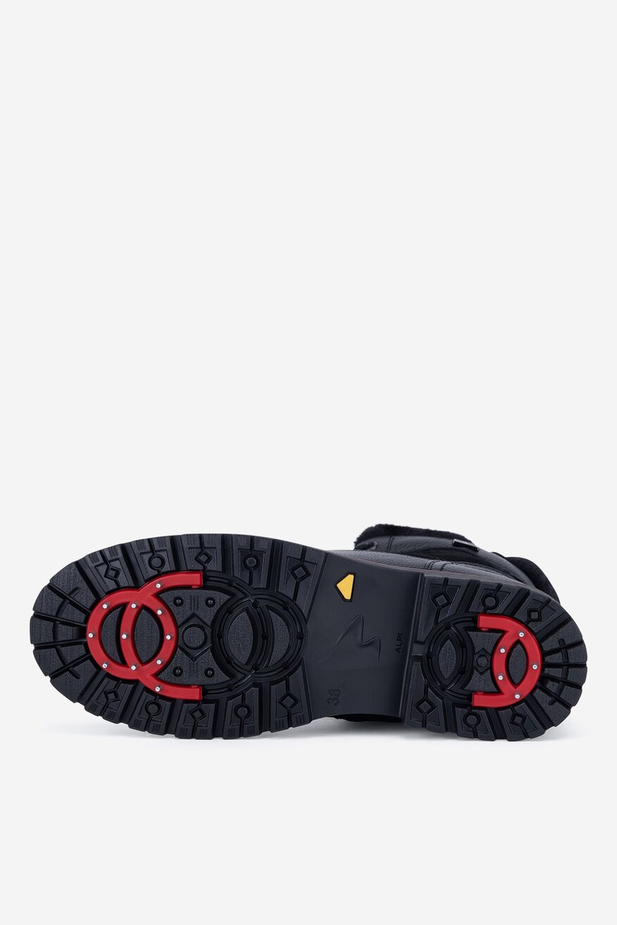 Trzewiki skórzane ocieplane