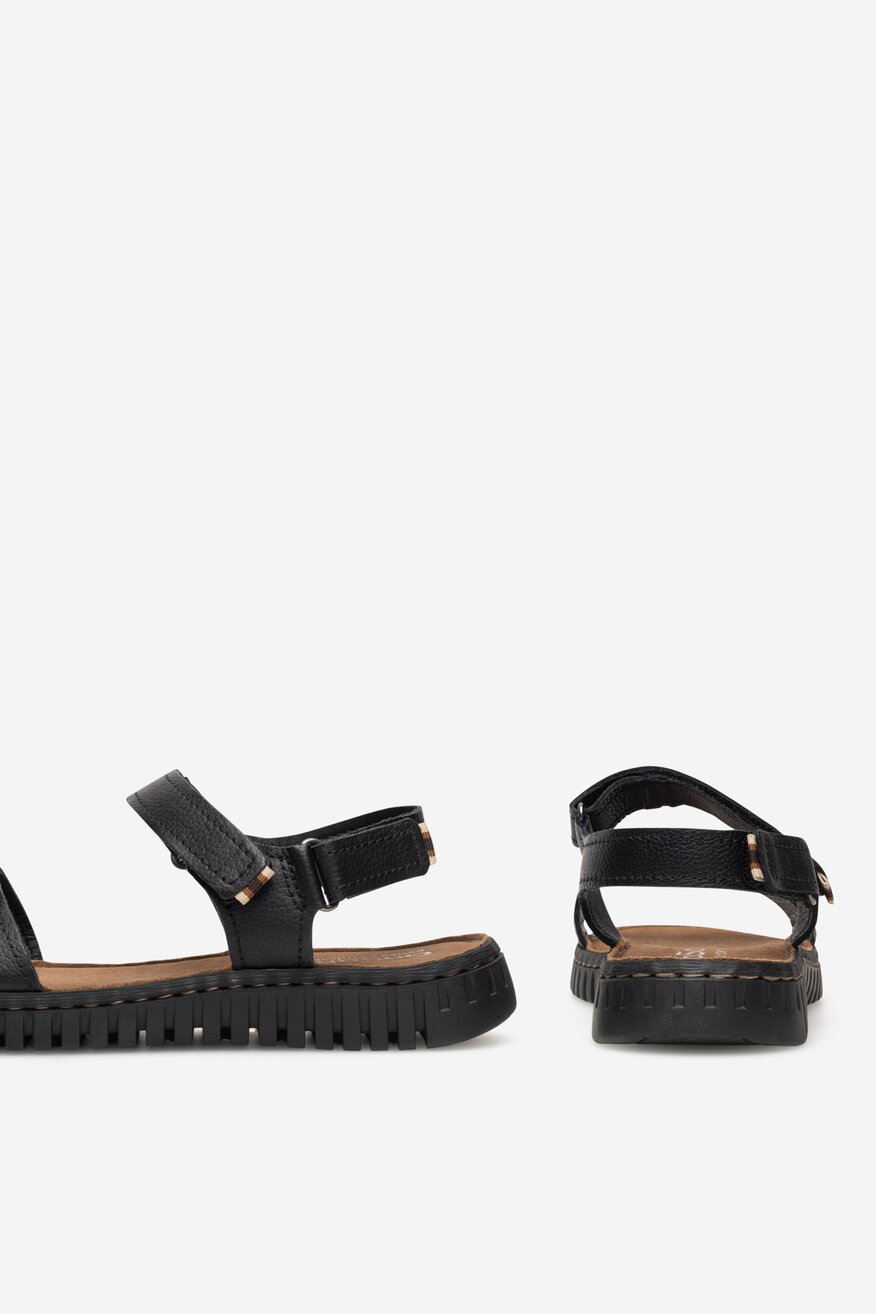 Sandały skórzane