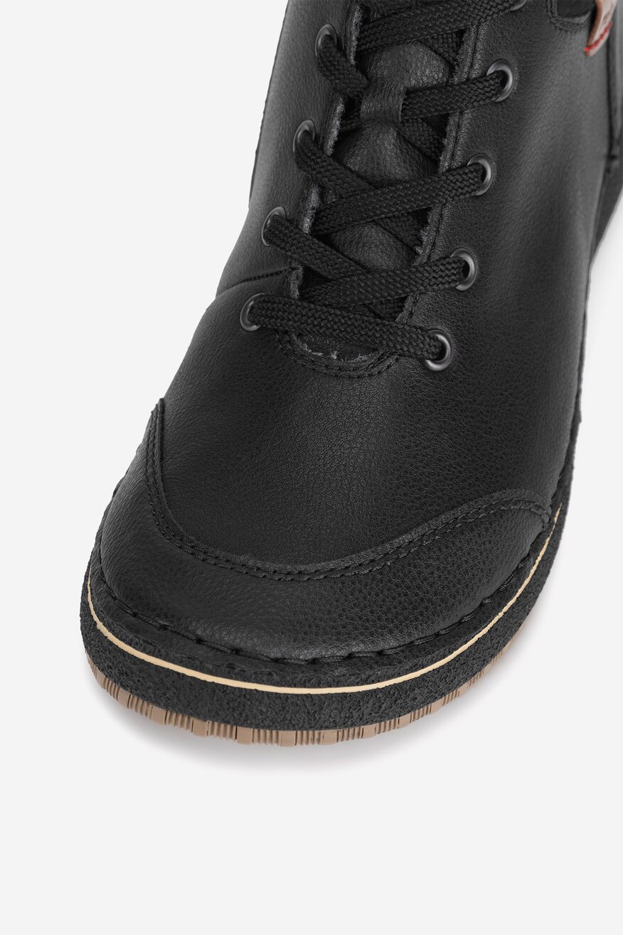 Trzewiki skórzane ocieplane