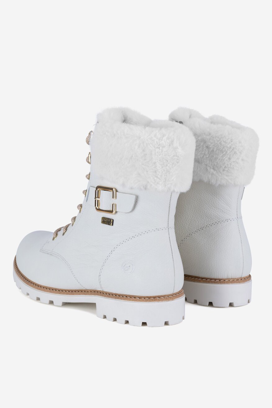 Trzewiki skórzane ocieplane