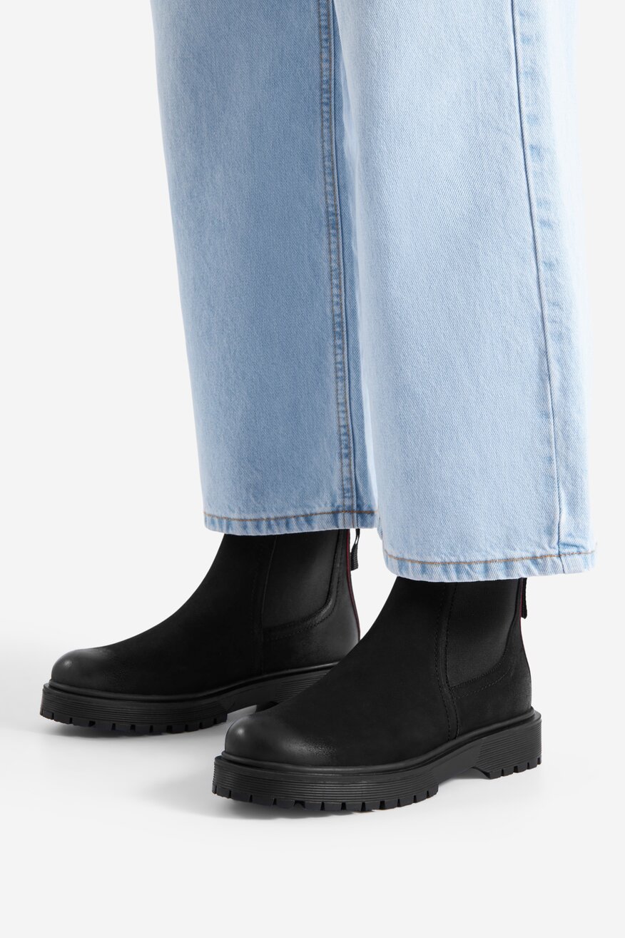 Sztyblety skórzane ocieplane