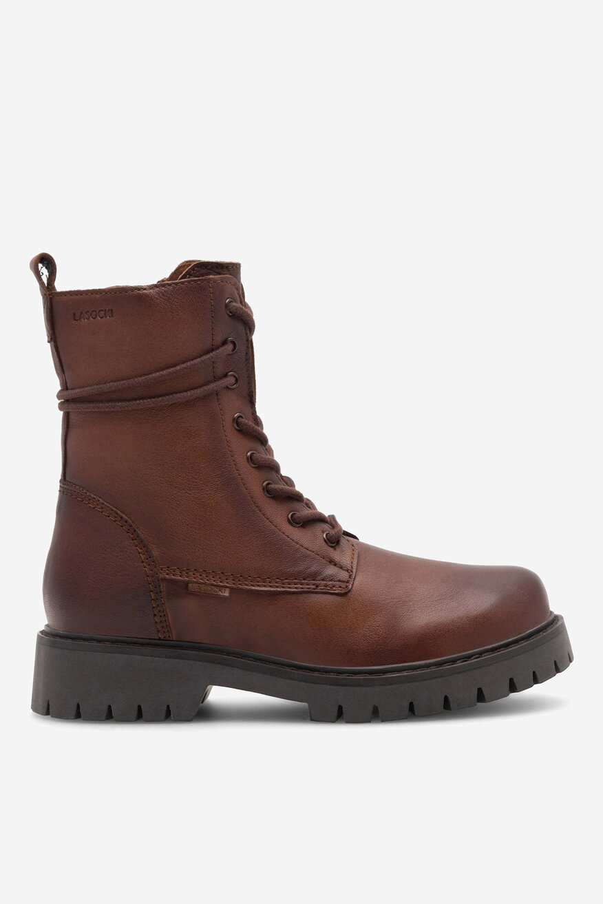 Trzewiki skórzane ocieplane