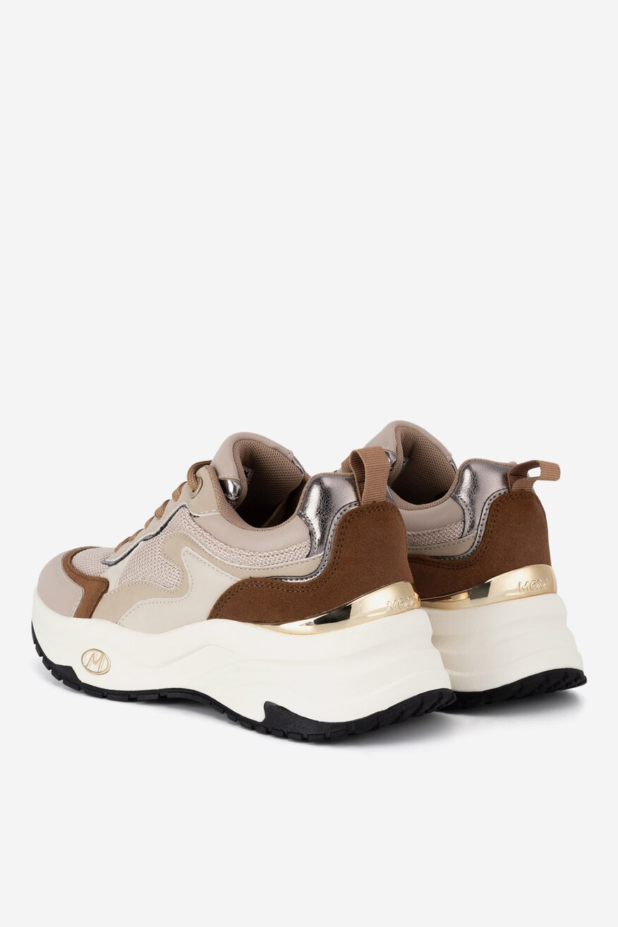 Sneakersy na grubej podeszwie