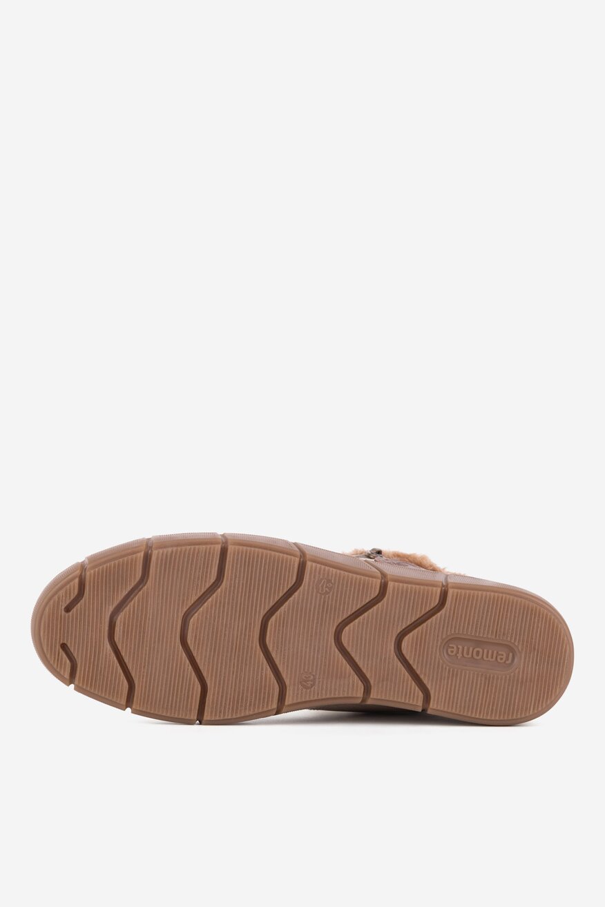 Trzewiki skórzane ocieplane