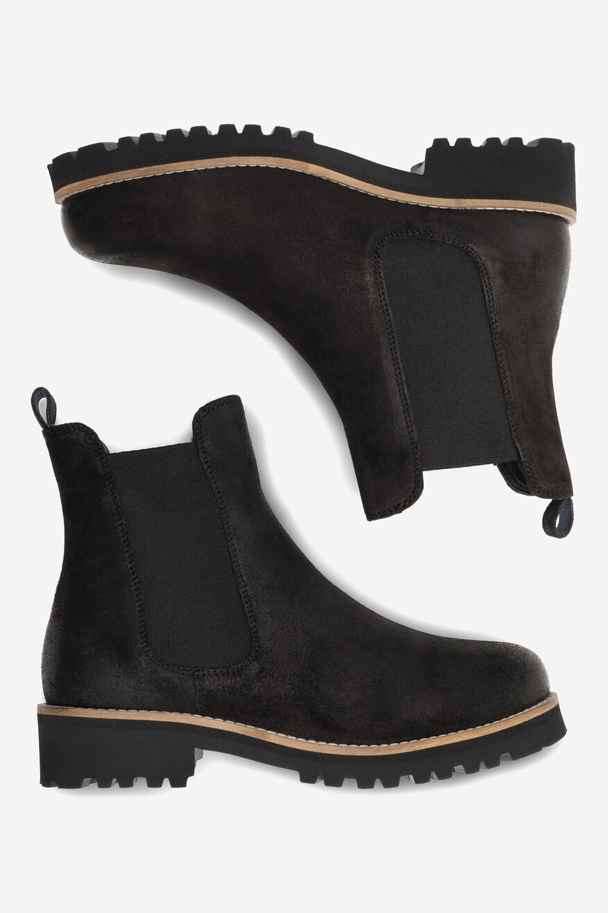 Sztyblety skórzane ocieplane