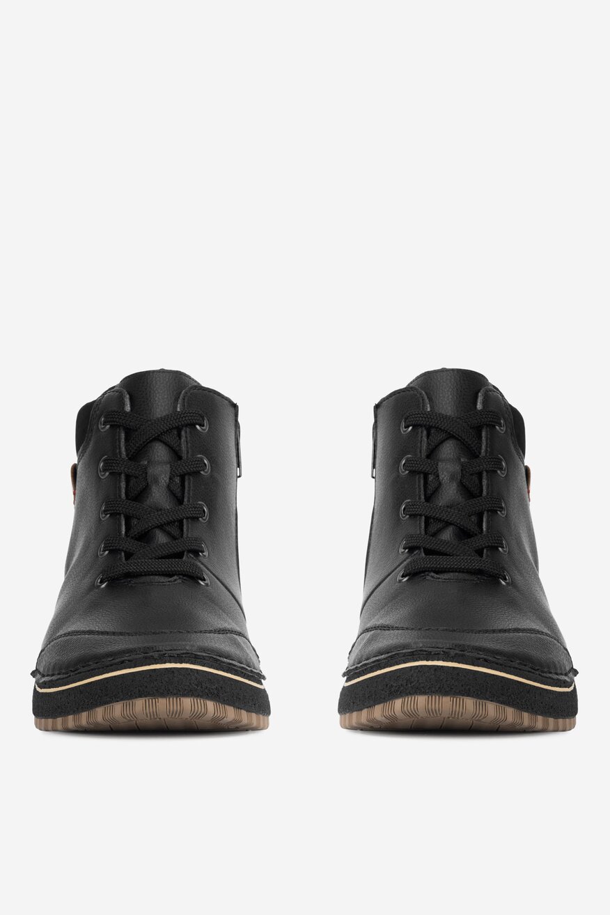 Trzewiki skórzane ocieplane