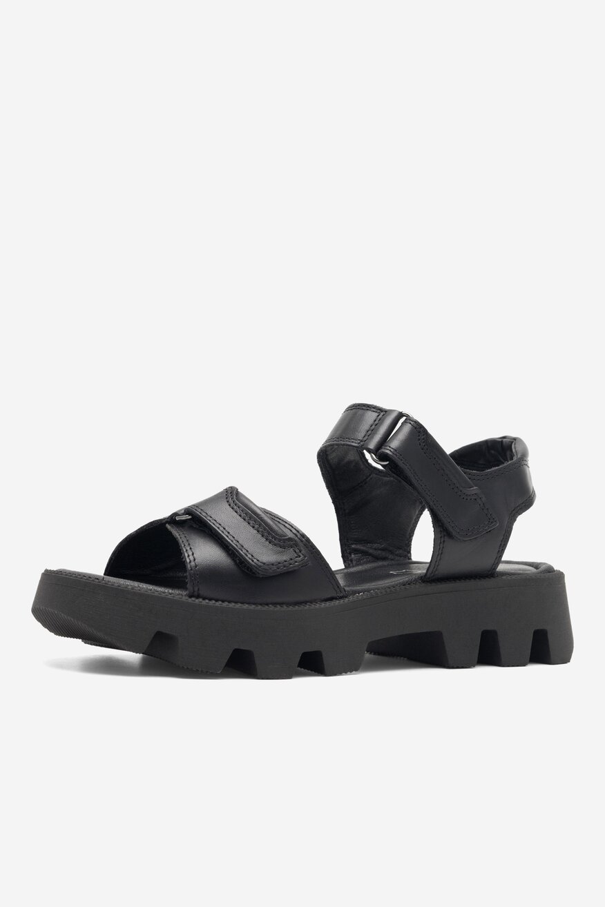 Sandały skórzane