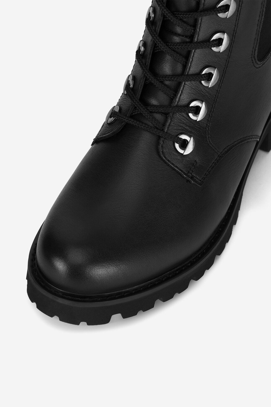 Trzewiki skórzane ocieplane