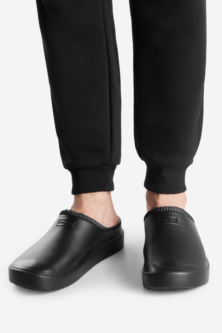 Klapki mule ocieplane