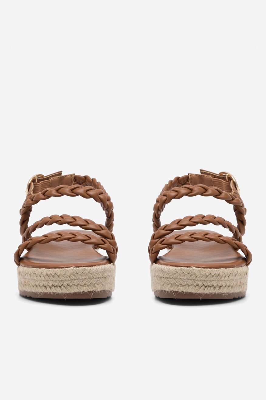 Sandały brązowe