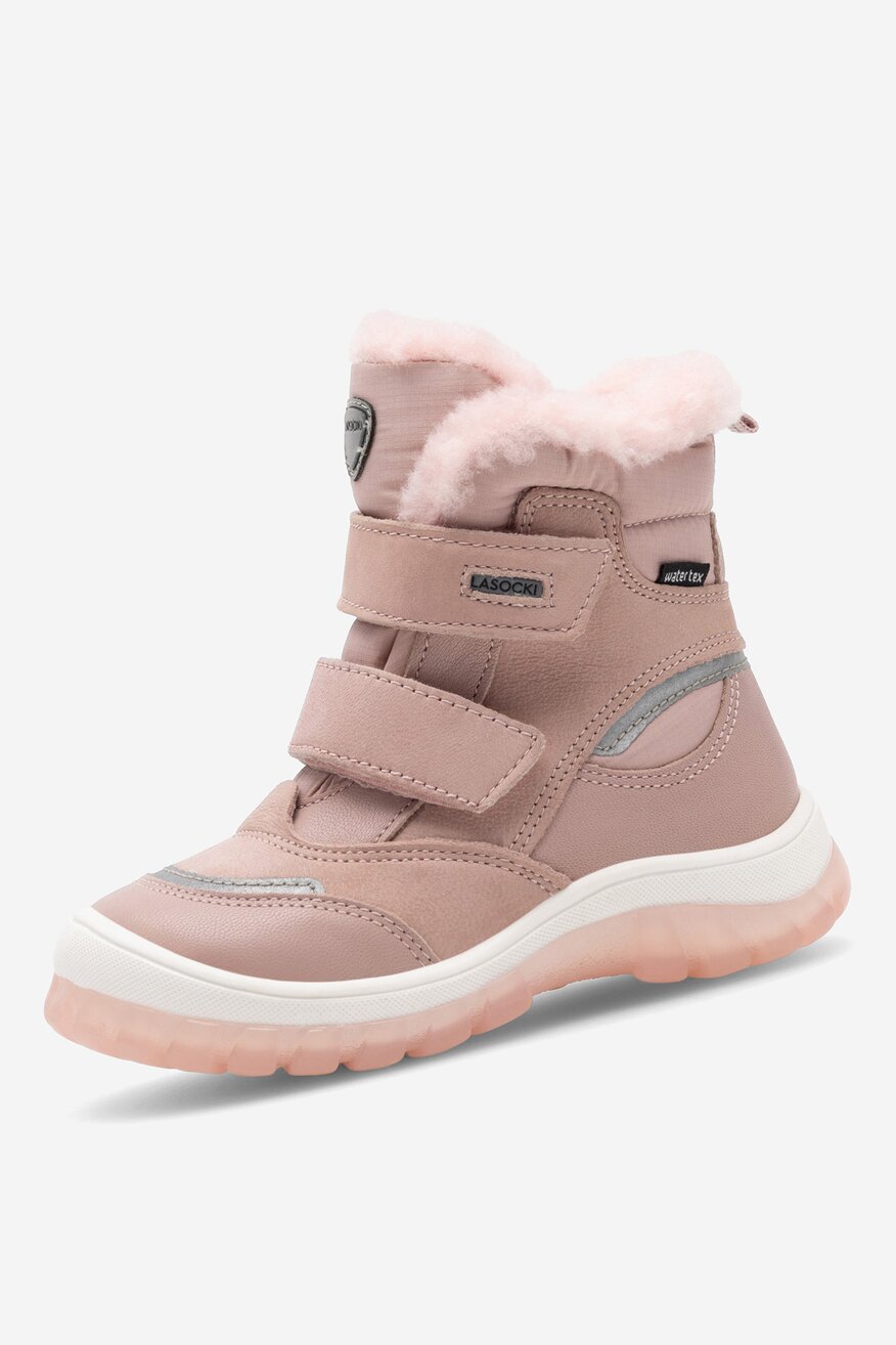 Trzewiki skórzane ocieplane