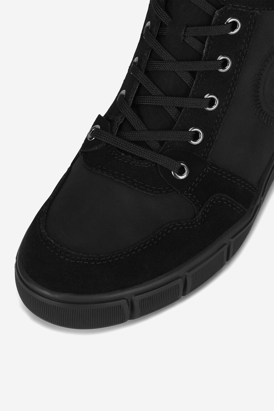 Trzewiki skórzane ocieplane