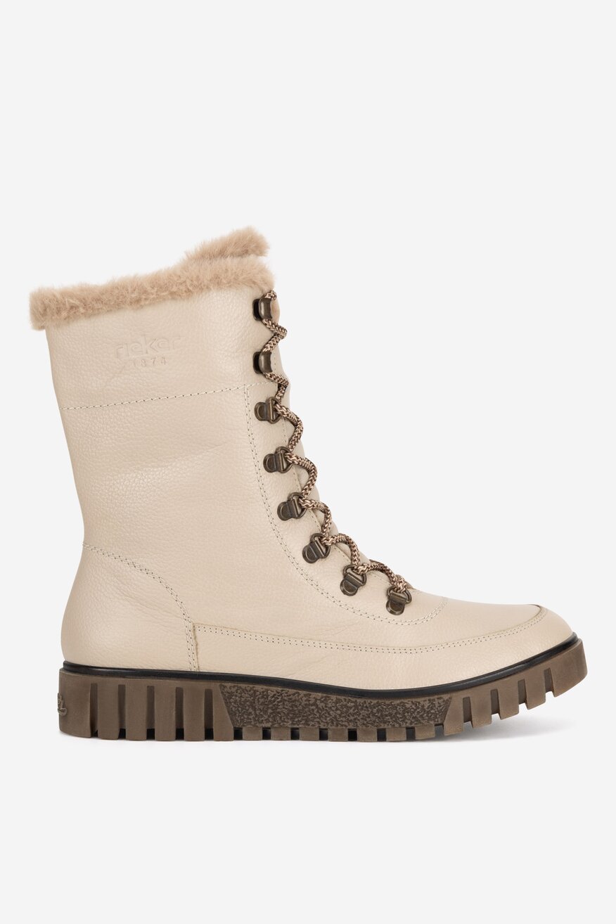 Trzewiki skórzane ocieplane