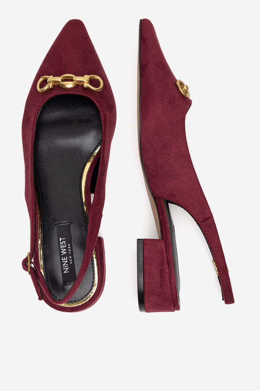 Baleriny z odkrytą piętą