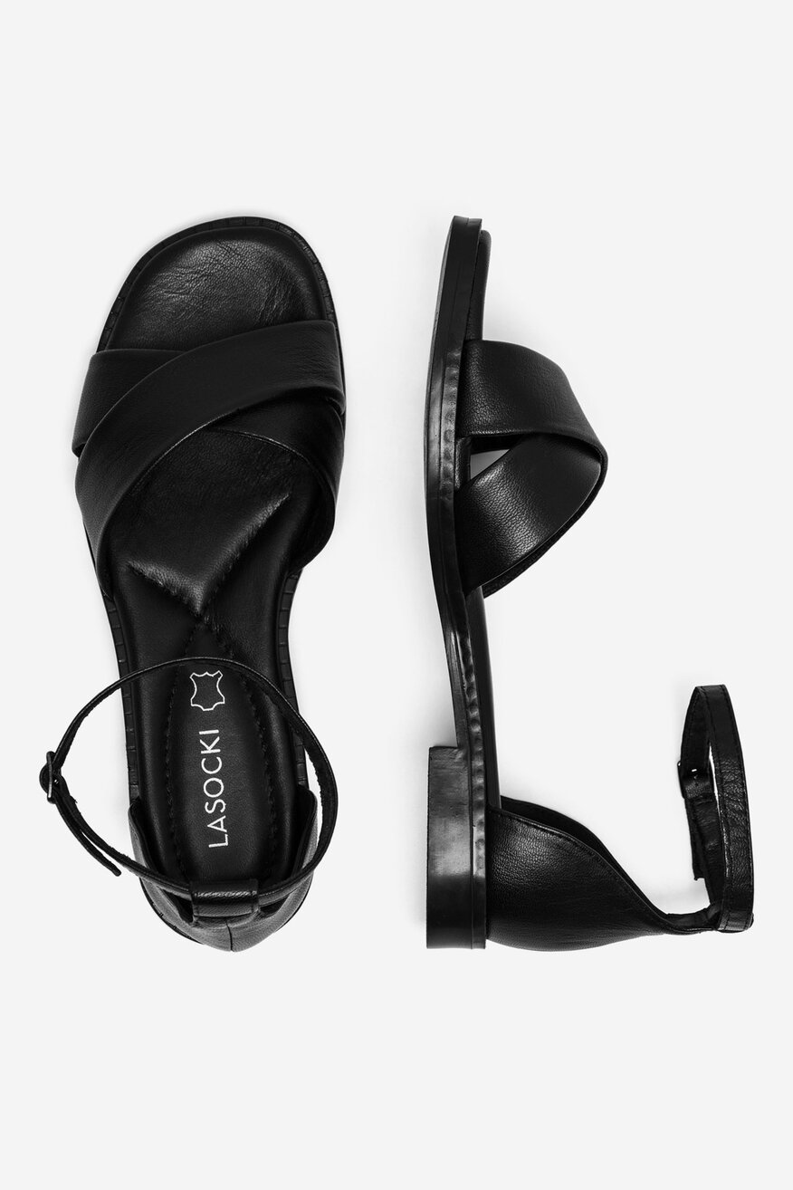 Sandały skórzane