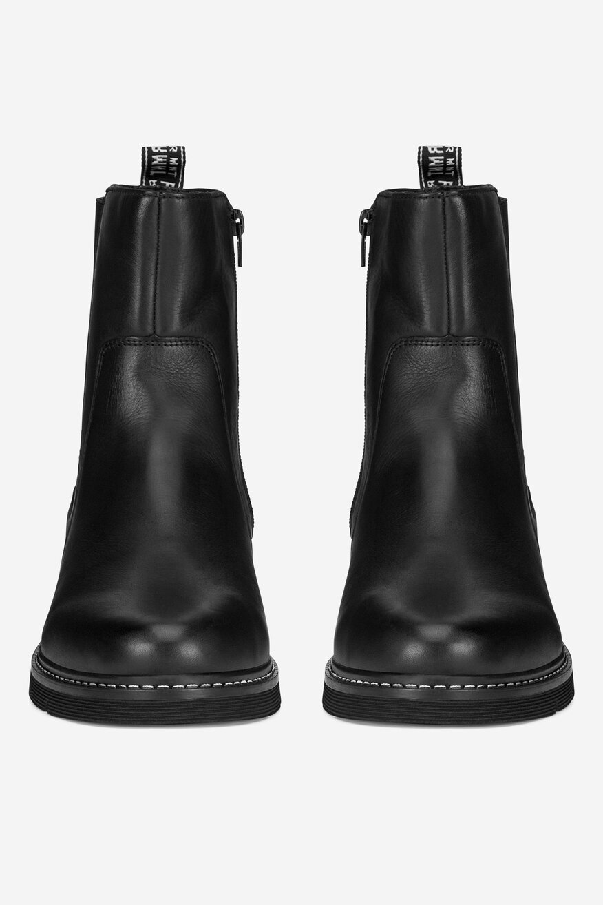 Sztyblety skórzane ocieplane