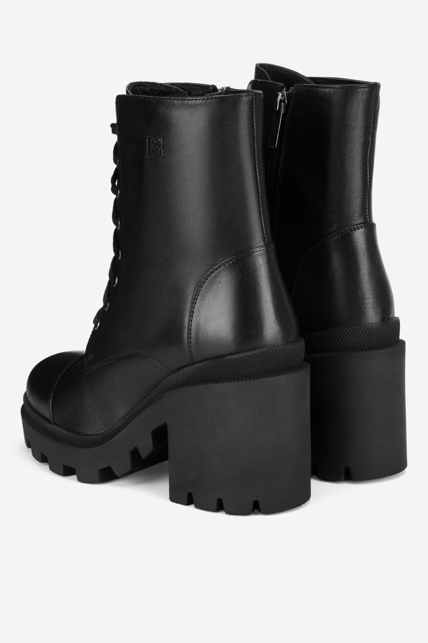 Trzewiki skórzane ocieplane