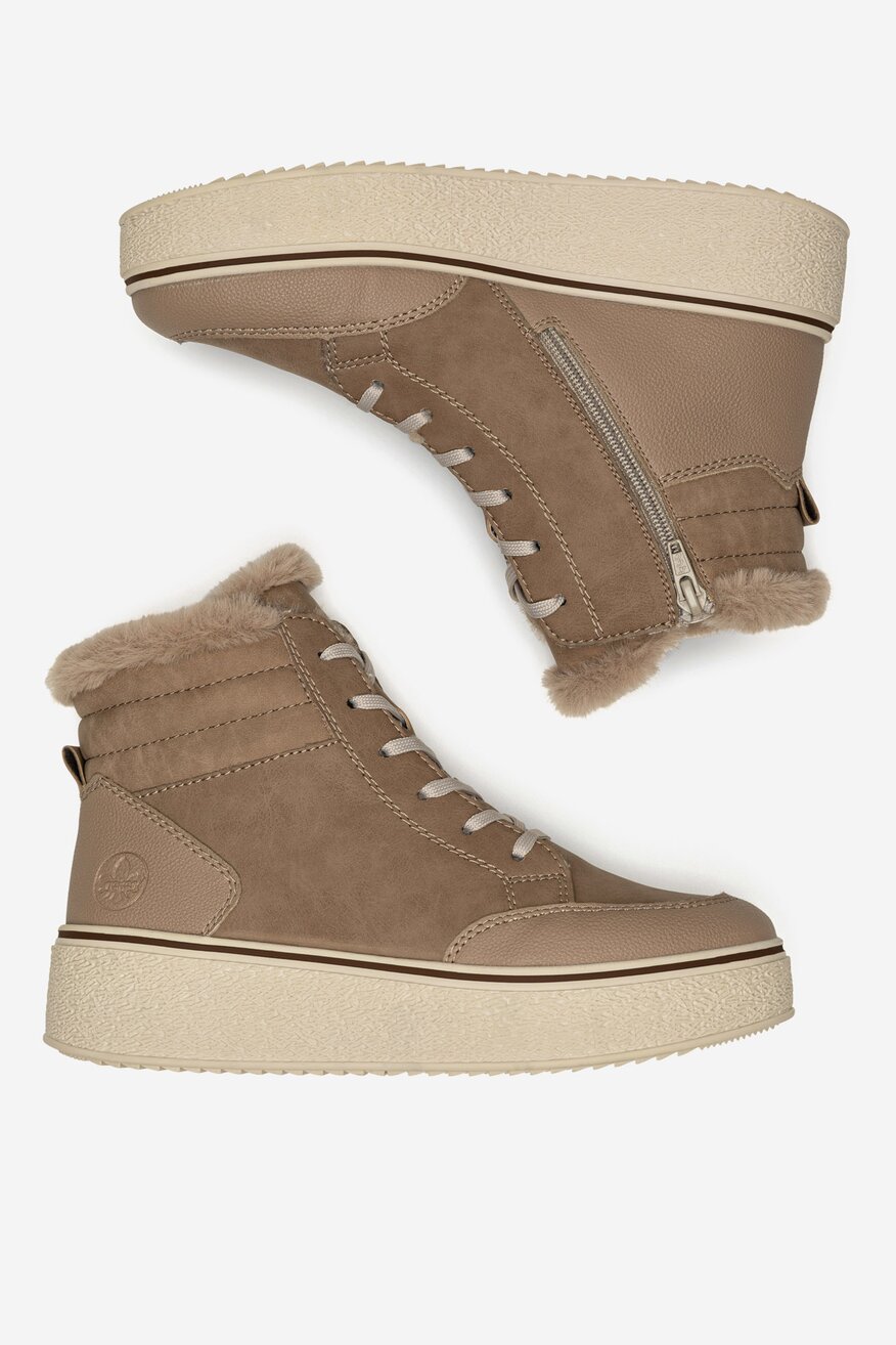 Trzewiki skórzane ocieplane