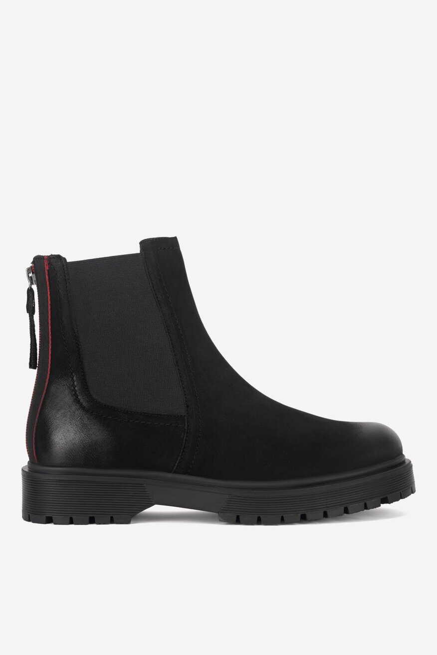 Sztyblety skórzane ocieplane