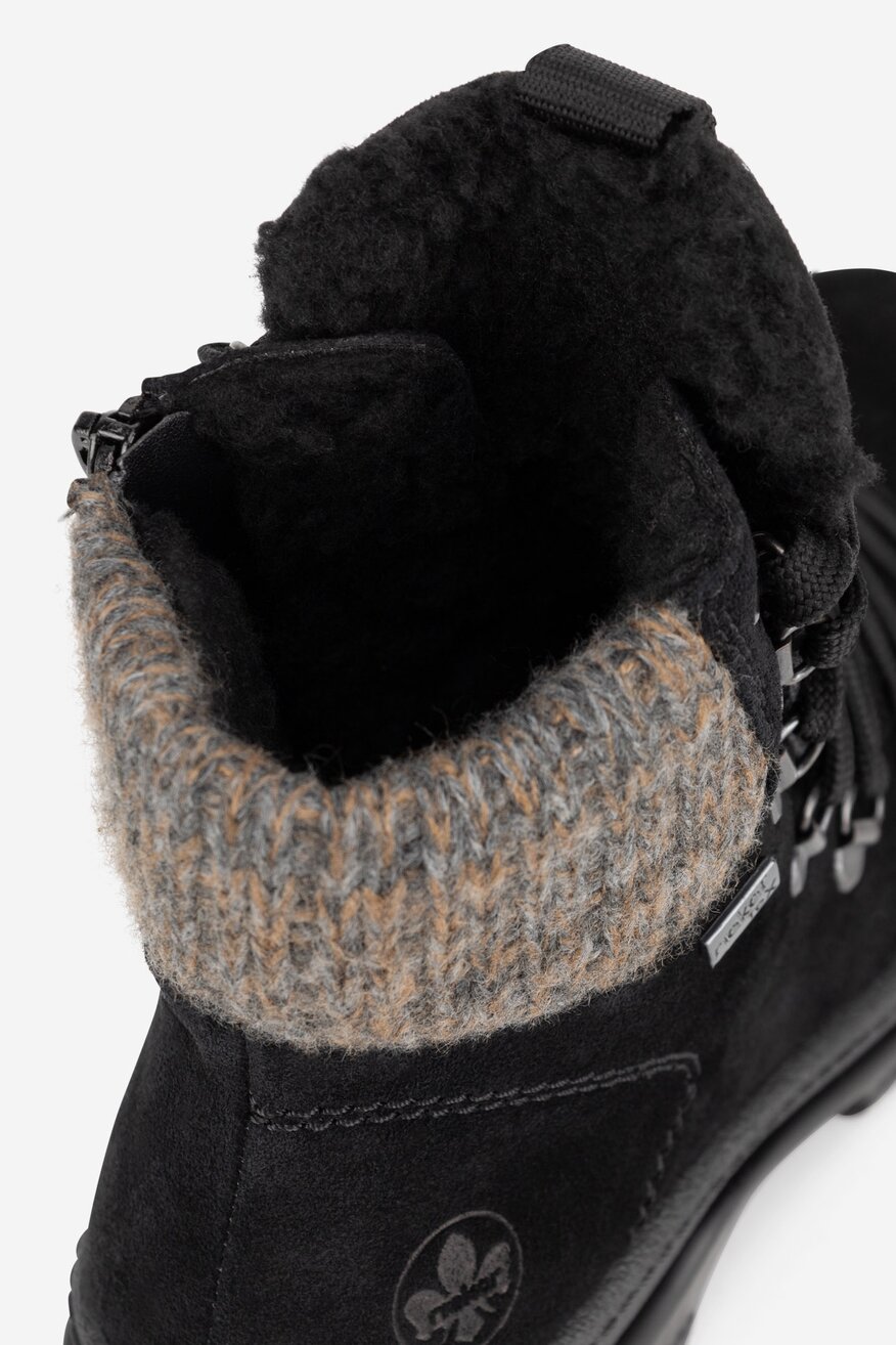 Trzewiki skórzane ocieplane