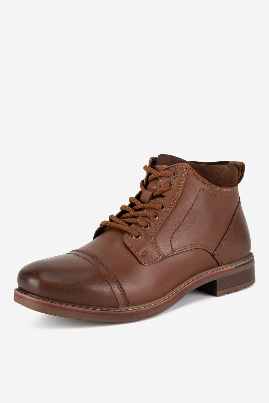 Trzewiki skórzane ocieplane