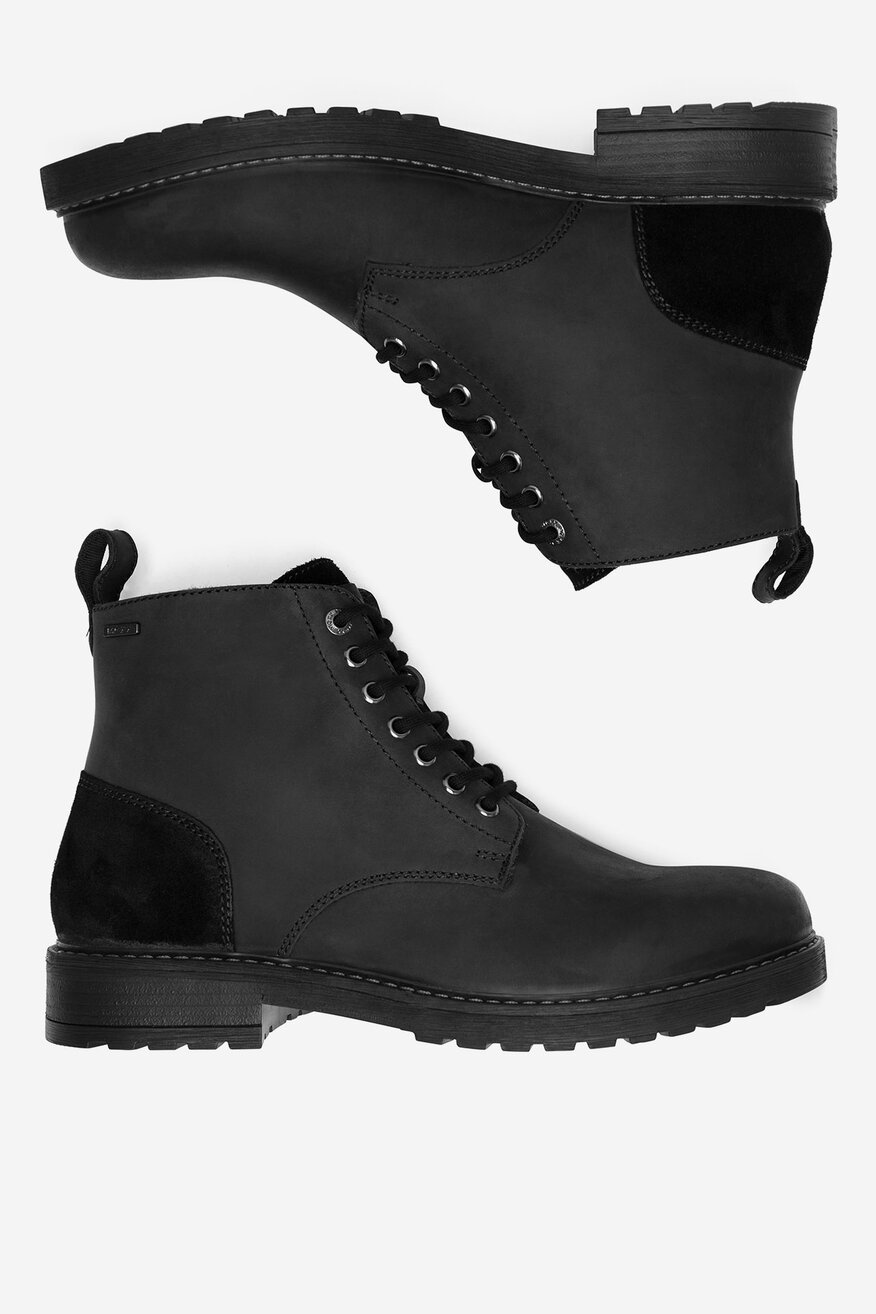 Trzewiki skórzane ocieplane