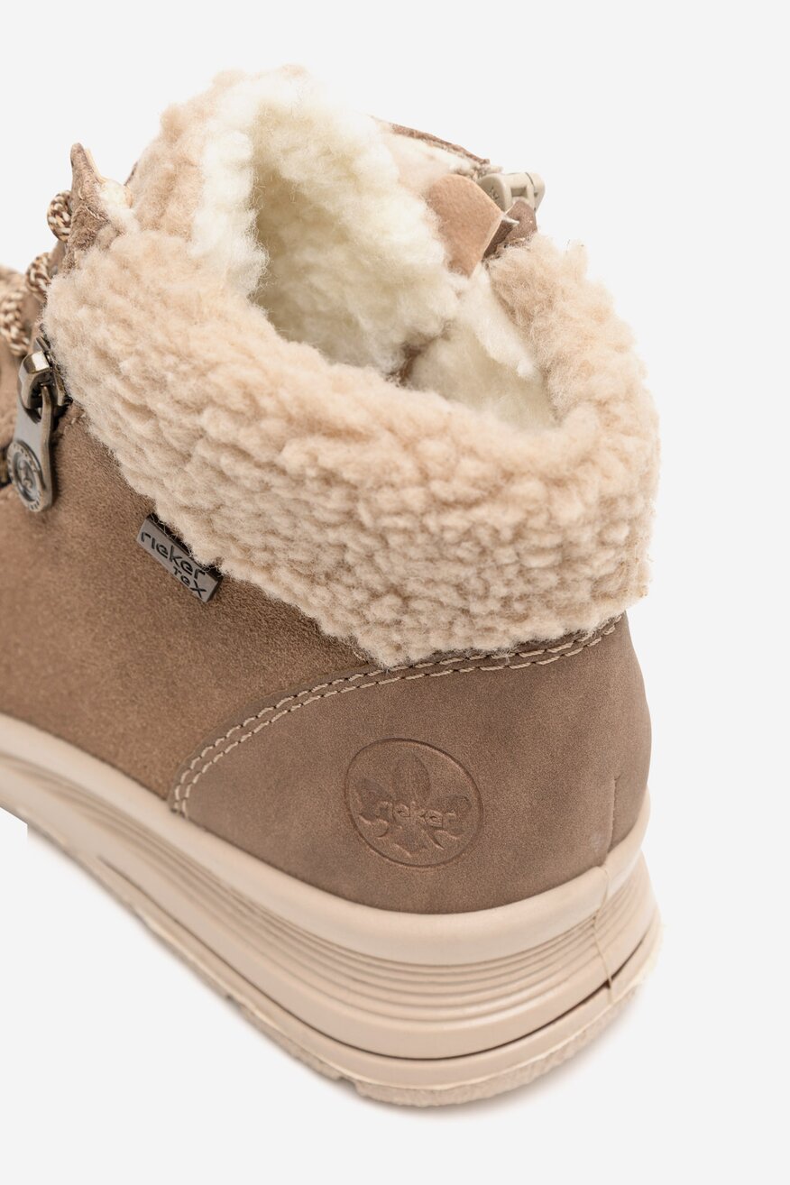 Trzewiki skórzane ocieplane