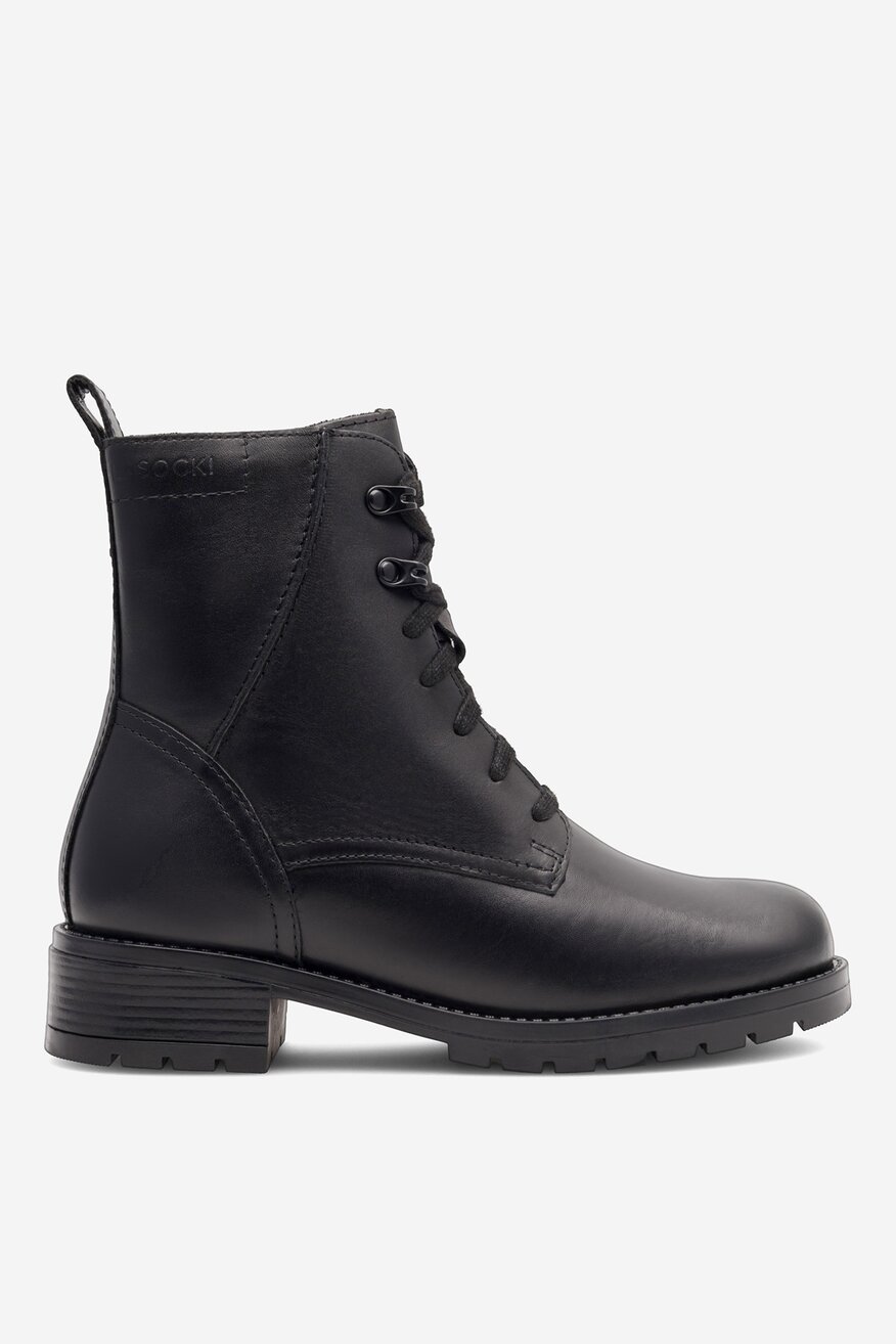 Trzewiki skórzane ocieplane