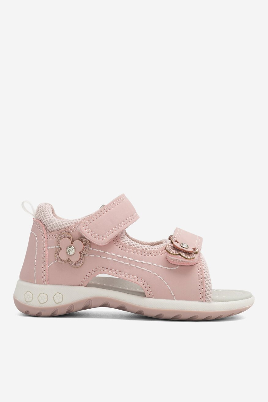 Sandały różowe