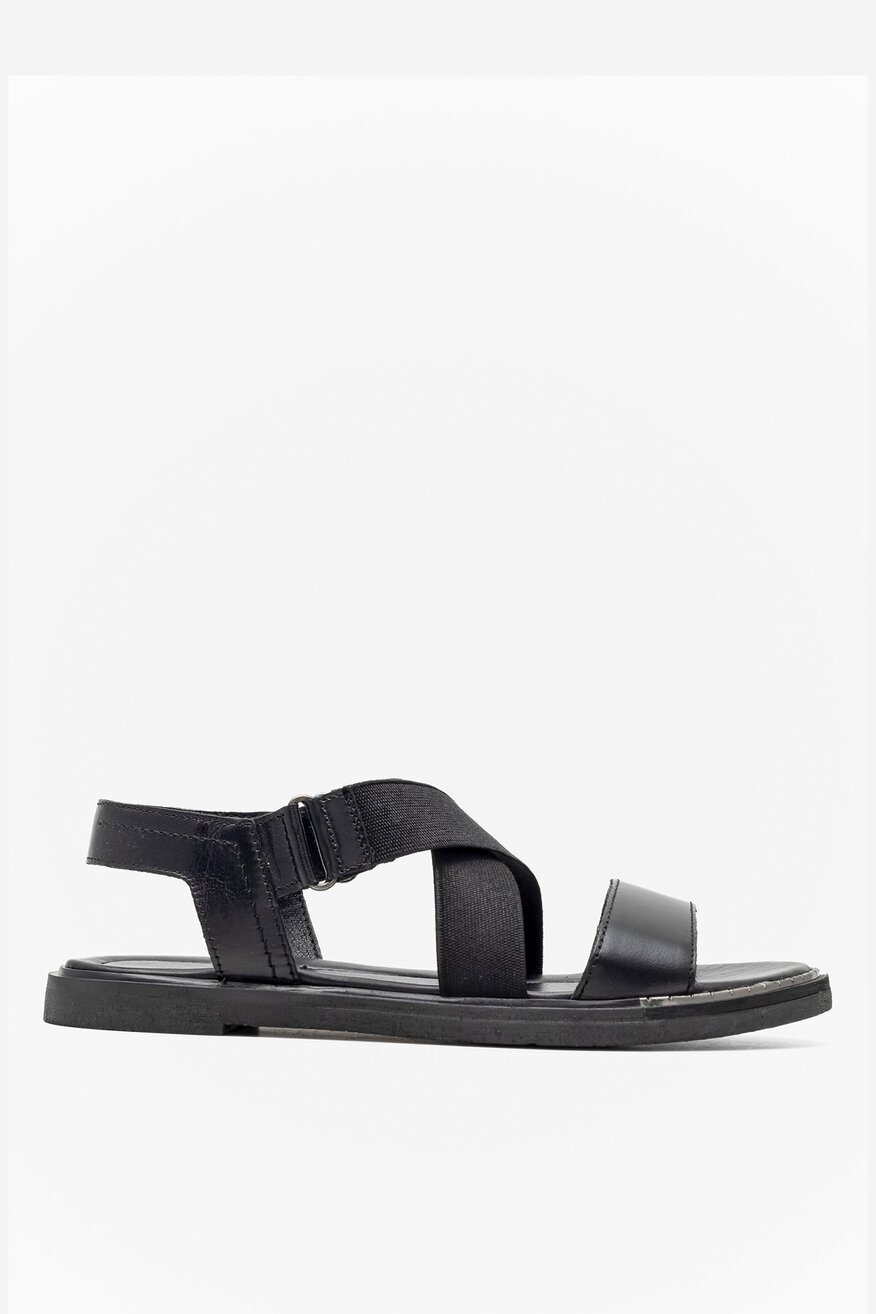 Skórzane sandały